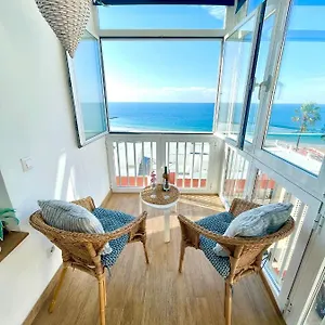 Apartamento Gatu Casa Muse Junto A La Playa, Vista Al Mar, Aire Acc, Terraza, Wifi Y Chimenea 